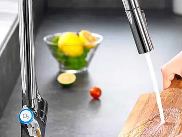 Nuevo grifo con purificador de agua Nuevo grifo con purificador de agua