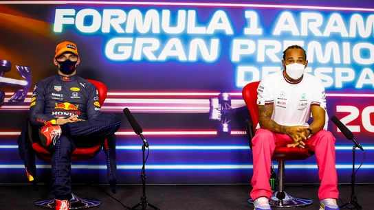 Verstappen y Hamilton Verstappen y Hamilton