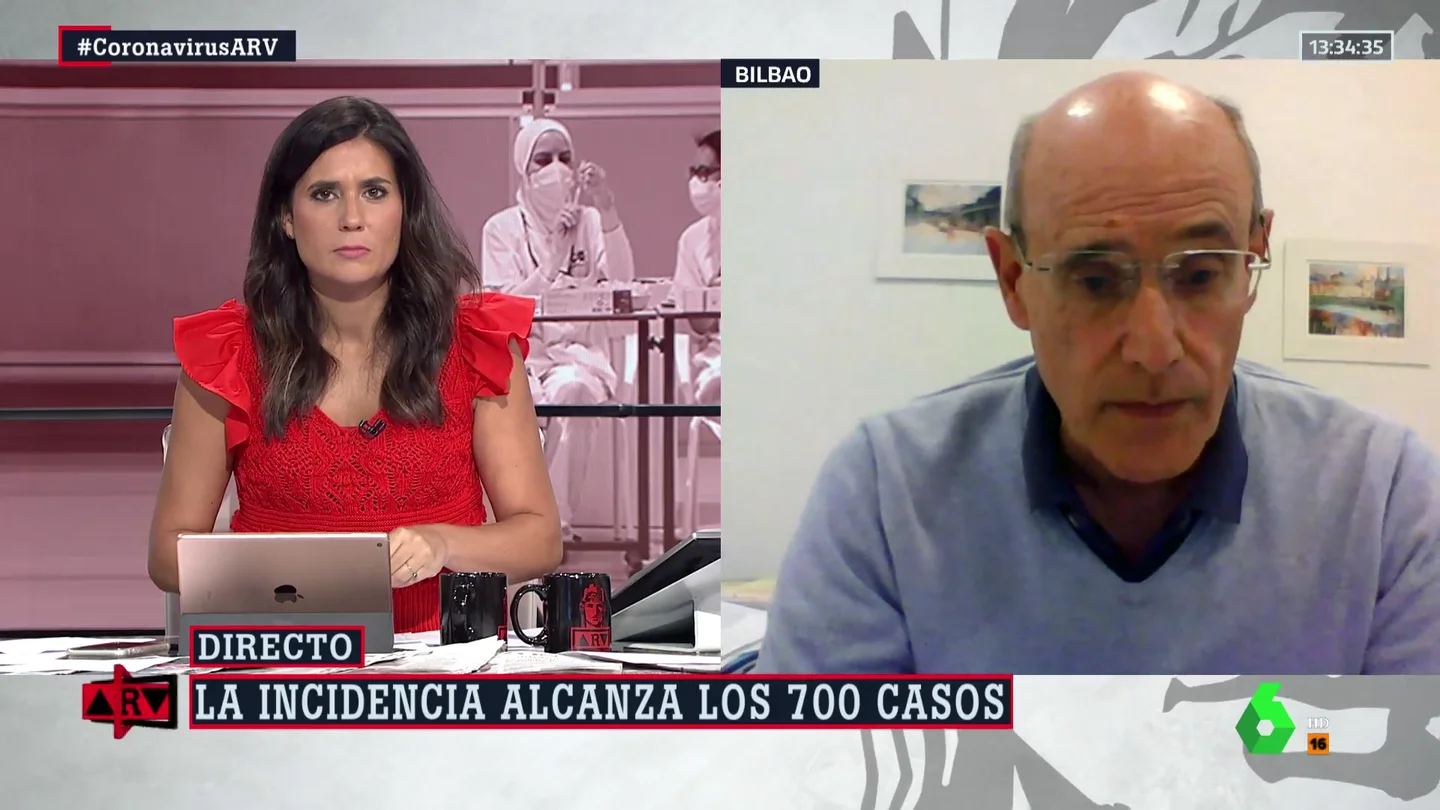 Rafael Bengoa cree que "controlaremos la quinta ola en agosto", pero advierte: "Hay que empezar a preparar el otoño" Rafael Bengoa cree que "controlaremos la quinta ola en agosto", pero advierte: "Hay que empezar a preparar el otoño"