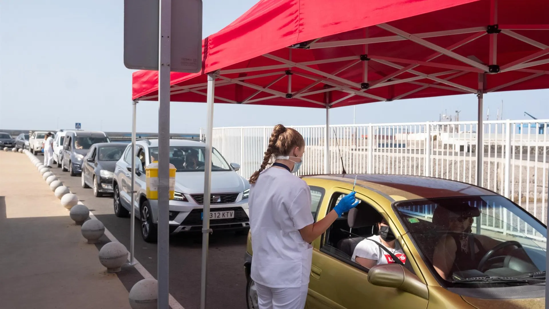 Vacunación contra el coronavirus en Fuerteventura