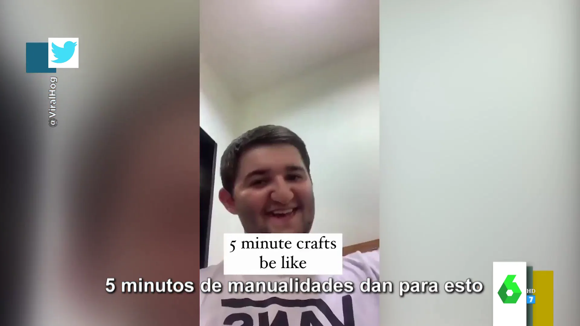 Vídeo de cinco minutos de manualidades