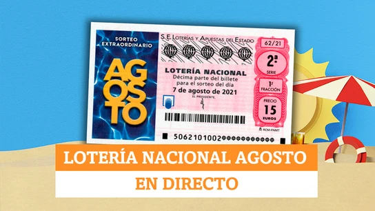 Sigue el Sorteo Extraordinario de Lotería Nacional de hoy, sábado 7 de agosto de 2021 Sigue el Sorteo Extraordinario de Lotería Nacional de hoy, sábado 7 de agosto de 2021
