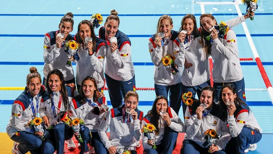 La selección española de waterpolo La selección española de waterpolo