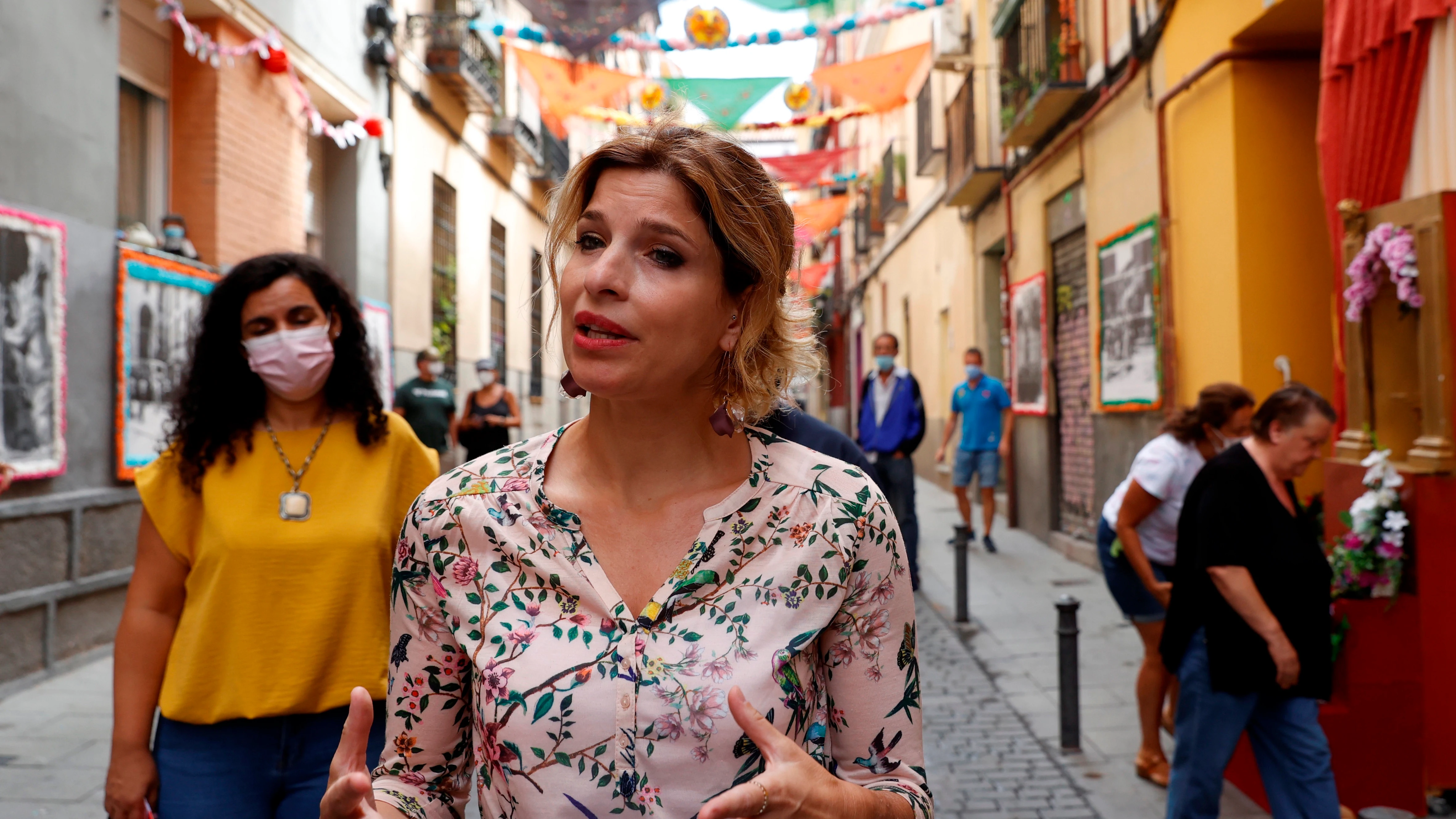 La portavoz del PSOE en la Asamblea de Madrid, Hana Jalloul