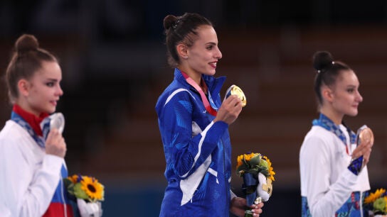 Linoy Ashram, con el oro