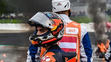 El retorno de Dani Pedrosa: de moto incendiada a Top10