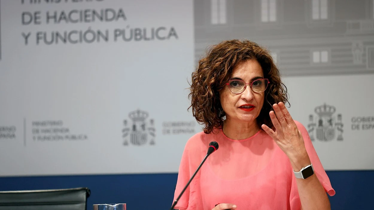 La ministra de Hacienda y Función Pública, María Jesús Montero.