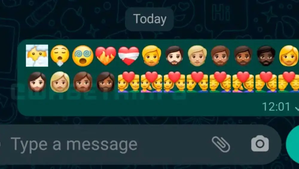 Los nuevos emoji de WhatsApp