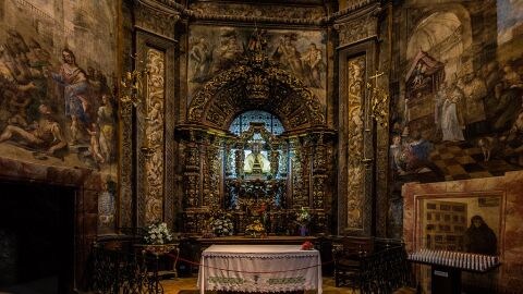 Interior Ermita de San Saturio