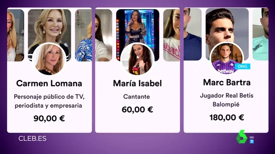 Así es 'Clebs', la web en la que puedes pedir una felicitación personalizada a famosos como Marc Bartra o Willy Bárcenas Así es 'Clebs', la web en la que puedes pedir una felicitación personalizada a famosos como Marc Bartra o Willy Bárcenas