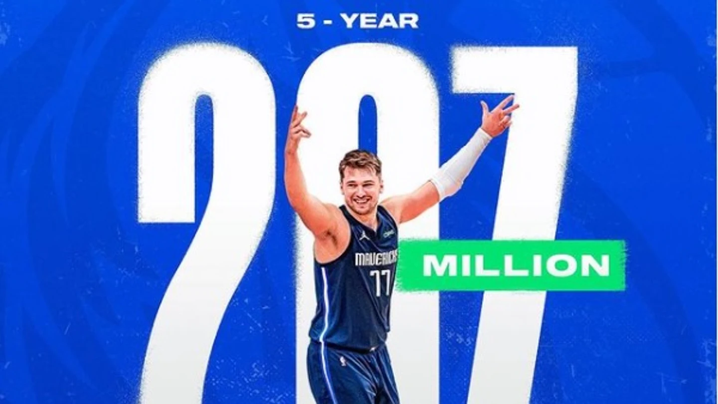 Doncic se hace de oro: 207 millones por 5 años en Dallas Doncic se hace de oro: 207 millones por 5 años en Dallas