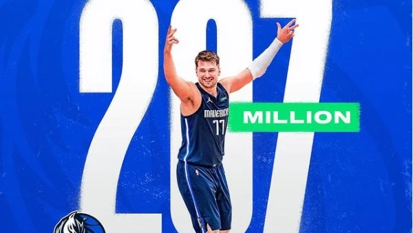 Doncic se hace de oro: 207 millones por 5 años en Dallas