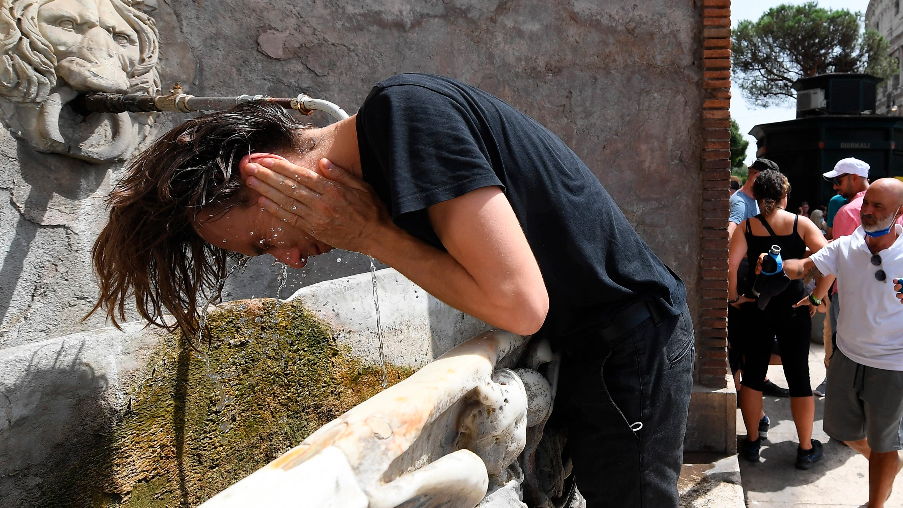 Ola de calor en Italia