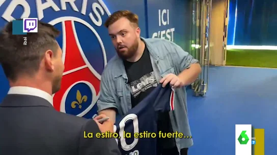 Ibai Llanos, Leo Messi y su momento más incómodo frente a las cámaras: "Lo estoy pasando fatal" Ibai Llanos, Leo Messi y su momento más incómodo frente a las cámaras: "Lo estoy pasando fatal"