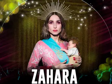 Cartel promocional del concierto de Zahara en Toledo