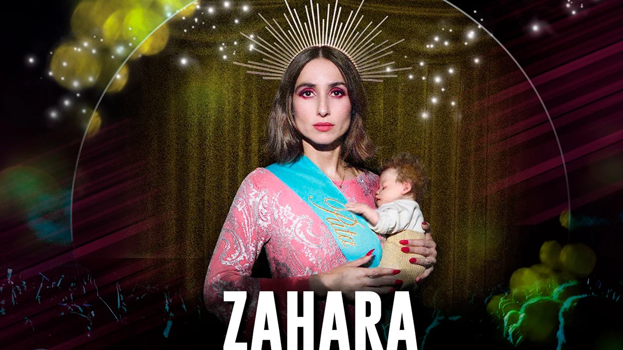 Cartel promocional del concierto de Zahara en Toledo