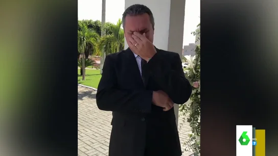 El emotivo llanto de un padre cuando su hija llega a su boda El emotivo llanto de un padre cuando su hija llega a su boda