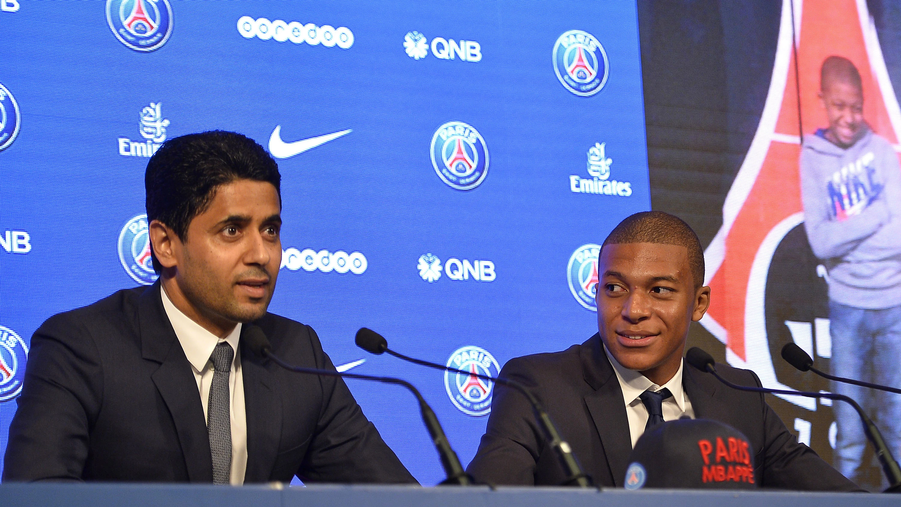 Al Khelaifi y Mbappé