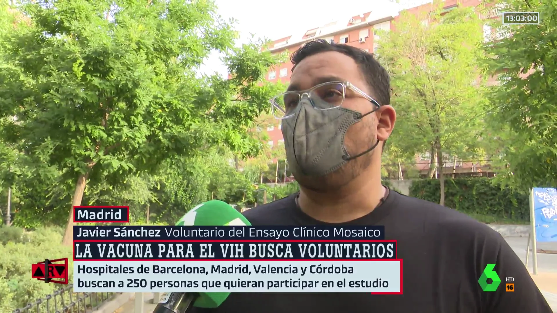 voluntario vacuna VIH