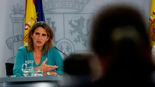 Teresa Ribera, en rueda de prensa tras el Consejo de Ministros Teresa Ribera, en rueda de prensa tras el Consejo de Ministros