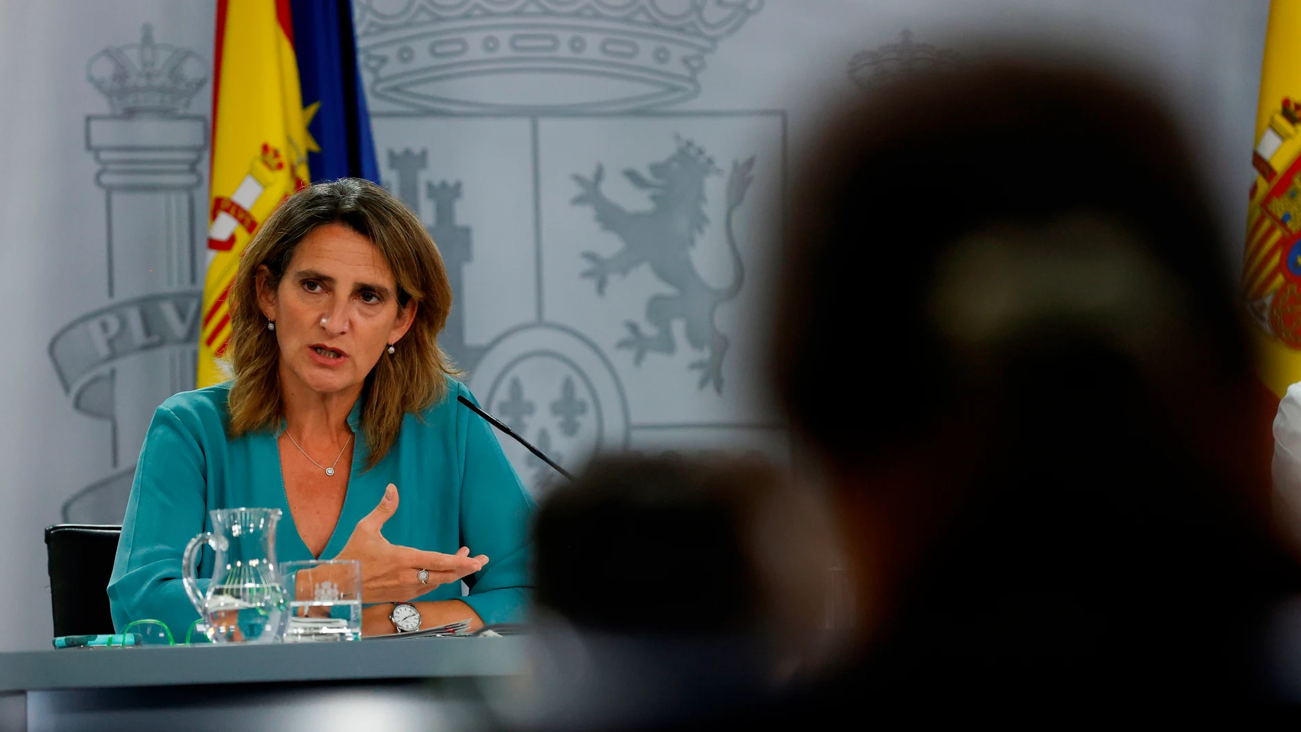 Teresa Ribera, en rueda de prensa tras el Consejo de Ministros