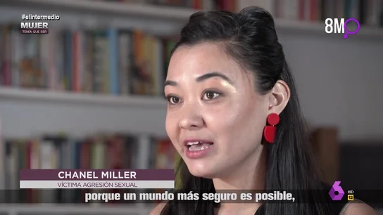 Chanel Miller, superviviente de una violación Chanel Miller, superviviente de una violación
