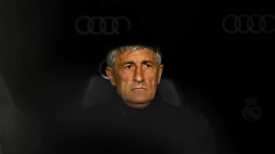 Setién en el Bernabéu Setién en el Bernabéu