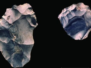 Herramientas de piedra, hom&iacute;nidos