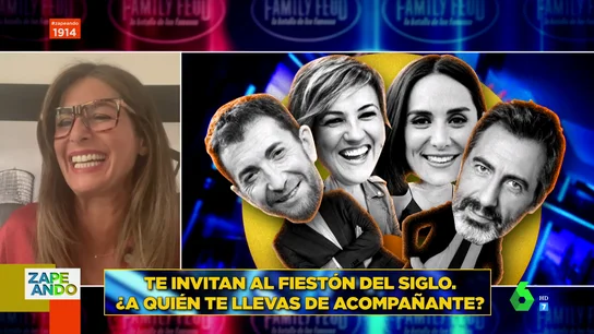 ¿Con quién iría Nuria Roca al fiestón del siglo? La presentadora elige entre Cristina Pardo, Pablo Motos, Juan del Val y Tamara Falcó ¿Con quién iría Nuria Roca al fiestón del siglo? La presentadora elige entre Cristina Pardo, Pablo Motos, Juan del Val y Tamara Falcó