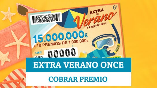 &iquest;D&oacute;nde cobrar los premios del Sorteo Extra de Verano de la ONCE?