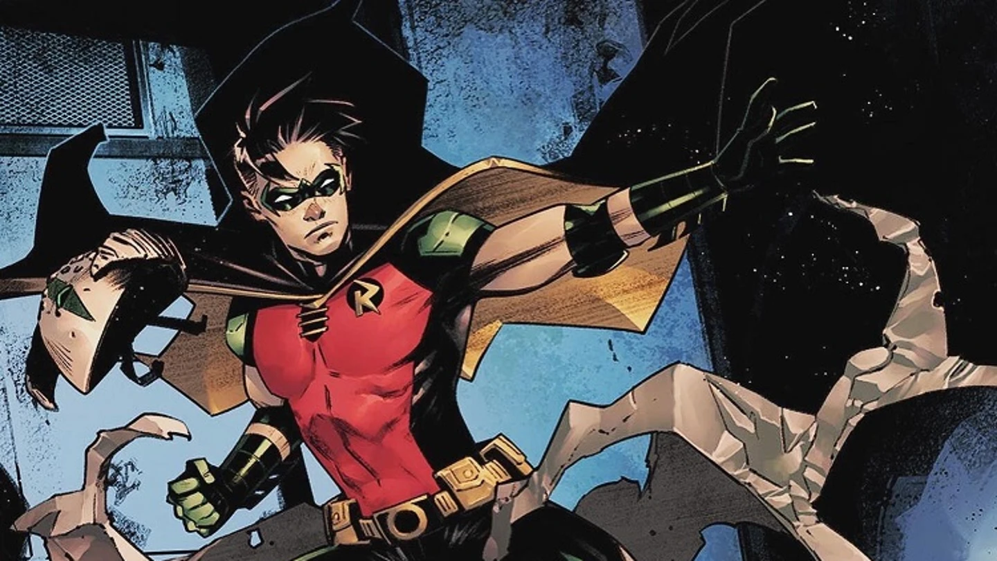 Robin, en el cómic Batman: Urban Legends #6 Robin, en el cómic Batman: Urban Legends #6