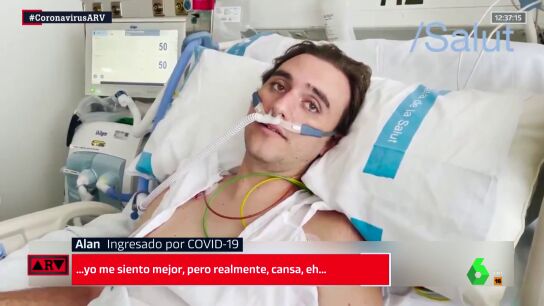 mensaje joven ingresado ARV