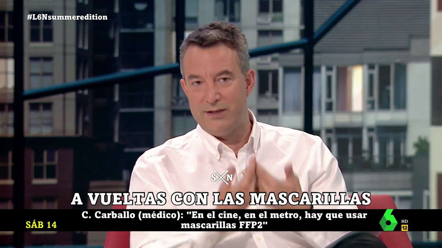 El duro mensaje del doctor César Carballo a Sanidad: "Estamos en plena quinta ola que no han sabido evitar" El duro mensaje del doctor César Carballo a Sanidad: "Estamos en plena quinta ola que no han sabido evitar"
