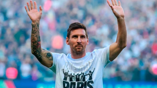 Leo Messi, en París Leo Messi, en París