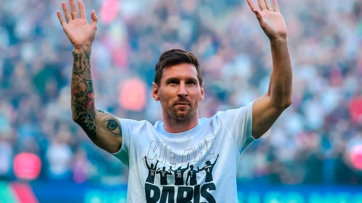 Leo Messi, en París