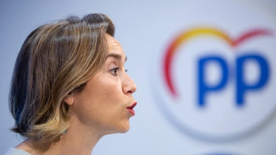 La portavoz del PP en el Congreso, Cuca Gamarra La portavoz del PP en el Congreso, Cuca Gamarra