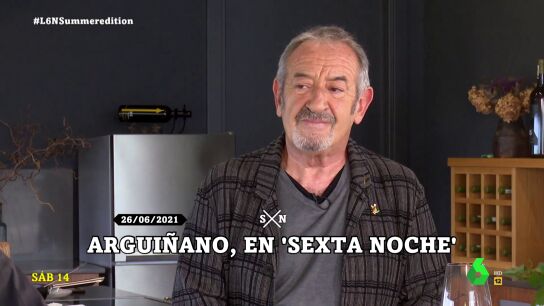 Karlos Argui&ntilde;ano, en laSexta Noche