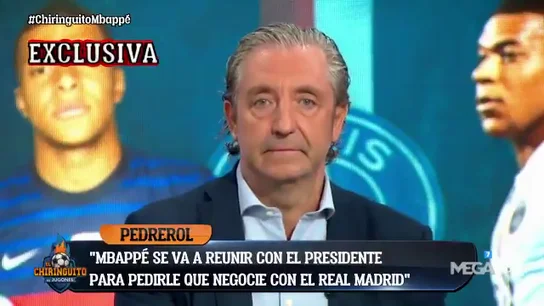 Exclusiva de Pedrerol: "Mbappé quiere reunirse con Al-Khelaifi para pedirle que negocie con el Real Madrid" Exclusiva de Pedrerol: "Mbappé quiere reunirse con Al-Khelaifi para pedirle que negocie con el Real Madrid"