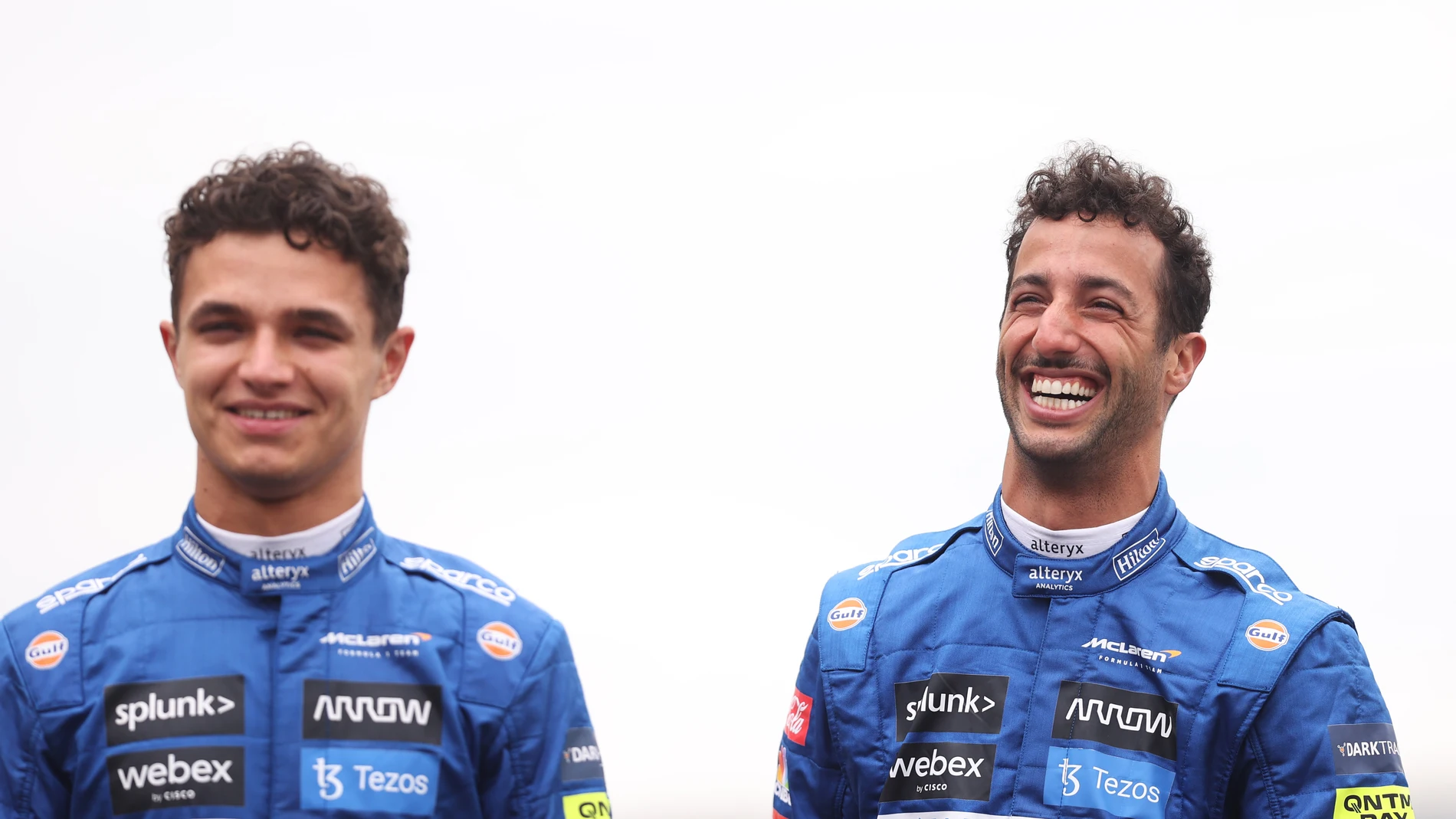 Lando Norris y Daniel Ricciardo