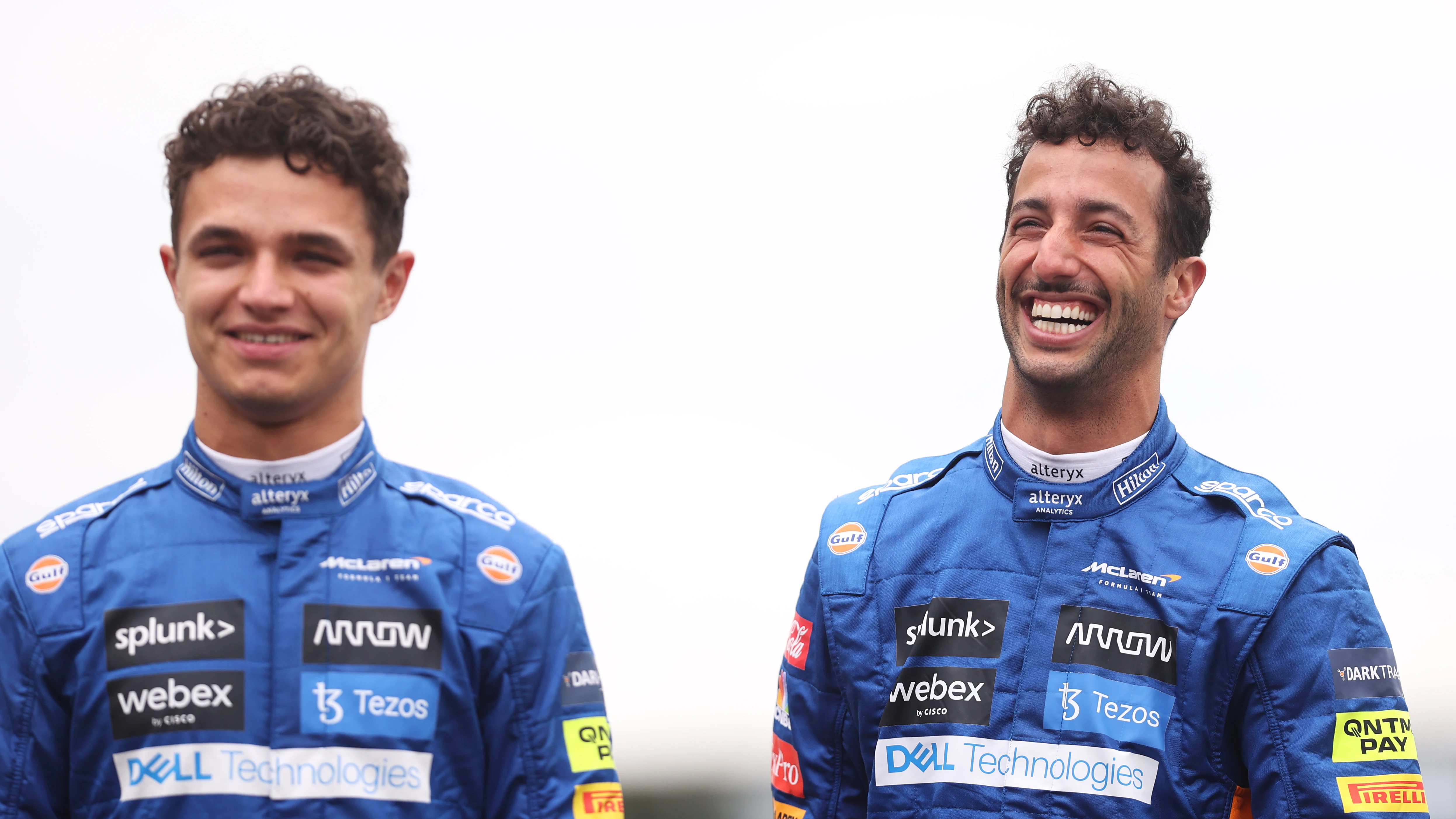 Lando Norris y Daniel Ricciardo