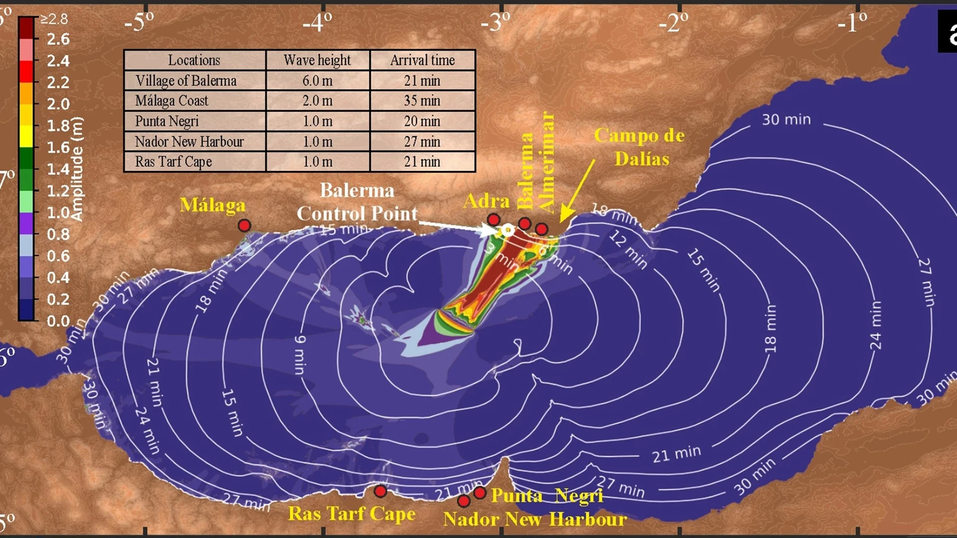 Un estudio del CSIC alerta de la posibilidad de tsunami en el sur de España