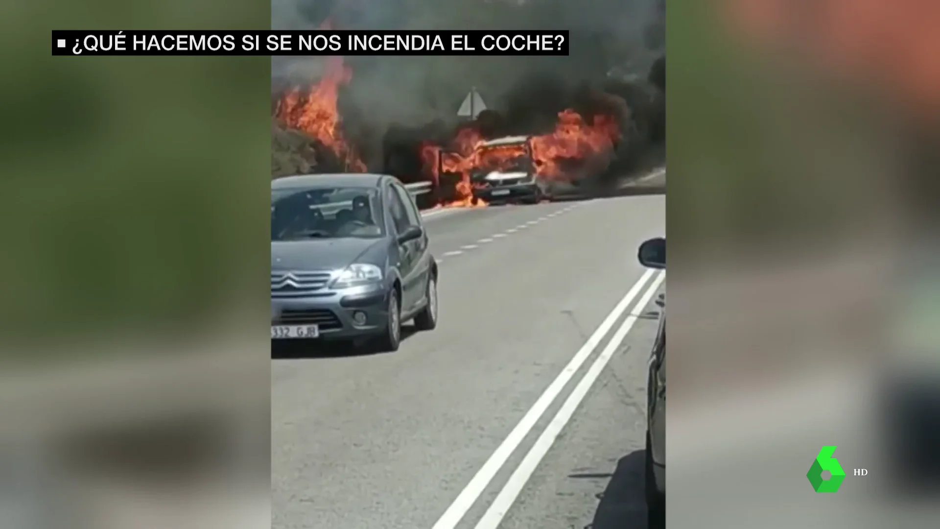 coches incendiados