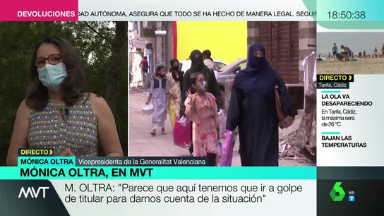 Mónica Oltra, en Más Vale Tarde Oltra