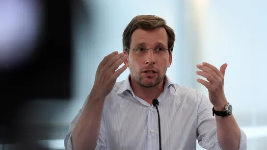 El alcalde de Madrid, José Luis Martínez-Almeida El alcalde de Madrid, José Luis Martínez-Almeida