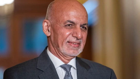 El presidente depuesto de Afganistán, Ashraf Ghani, en una foto de archivo. El presidente depuesto de Afganistán, Ashraf Ghani, en una foto de archivo.