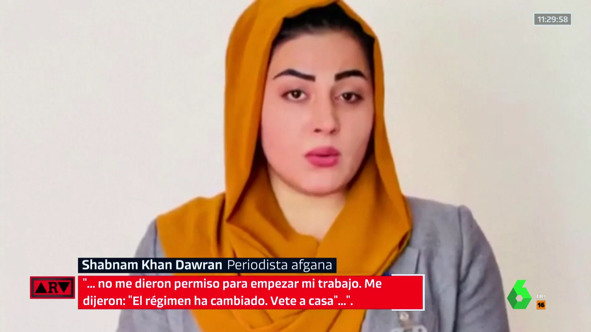 Los talibanes prohíben a las mujeres ir a trabajar en Afganistán: "Me dijeron 'el régimen ha cambiado, vete a casa'"