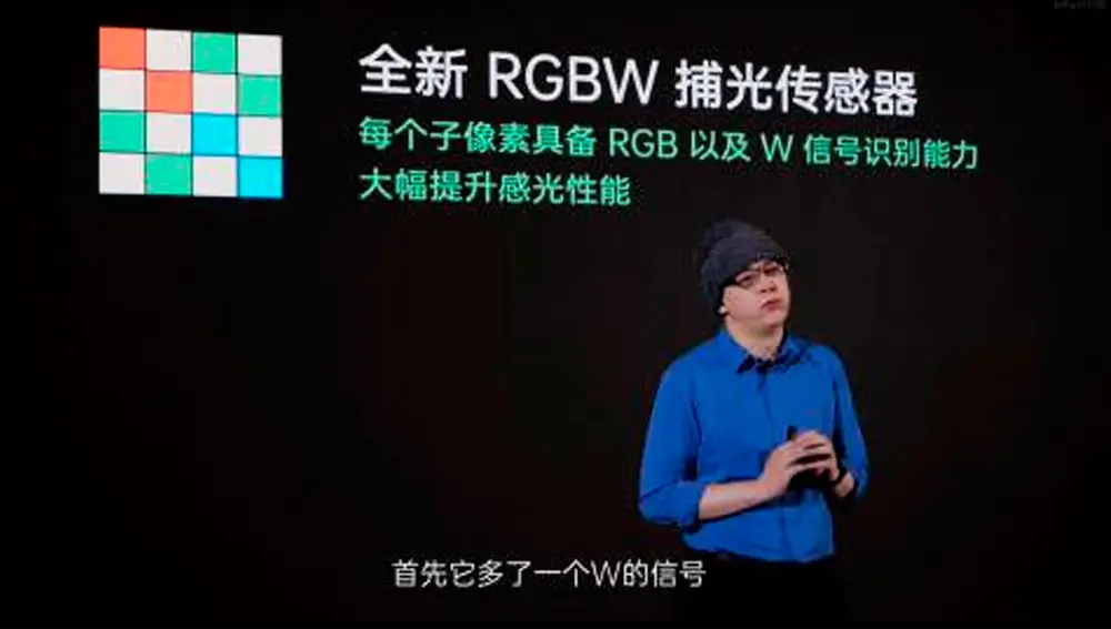 Nuevo sensor RGBW