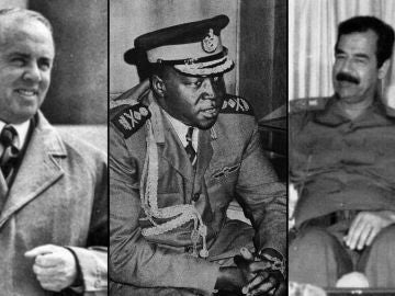 Enver Hoxha, Idi Amin y Sadam Huseín 