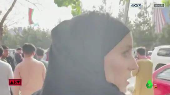 Clarissa Ward, reportera de CNN Clarissa Ward, reportera de CNN