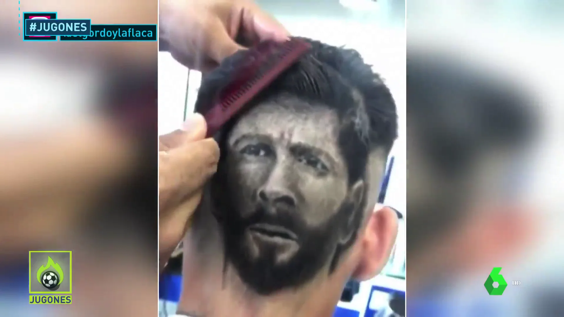 Messi en la cabeza